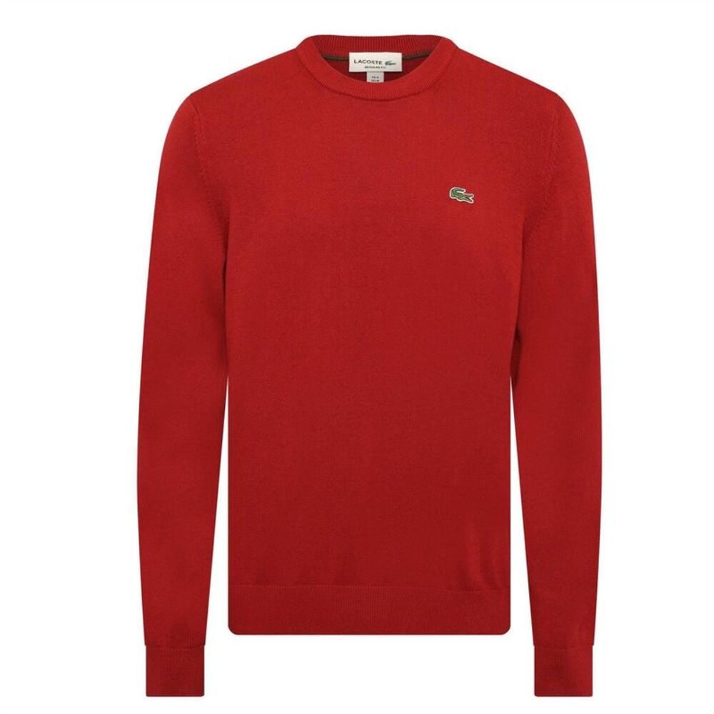 Lacoste Mens Logo Sweatshirt / Bordeaux